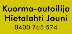Kuorma-autoilija Hietalahti Jouni logo